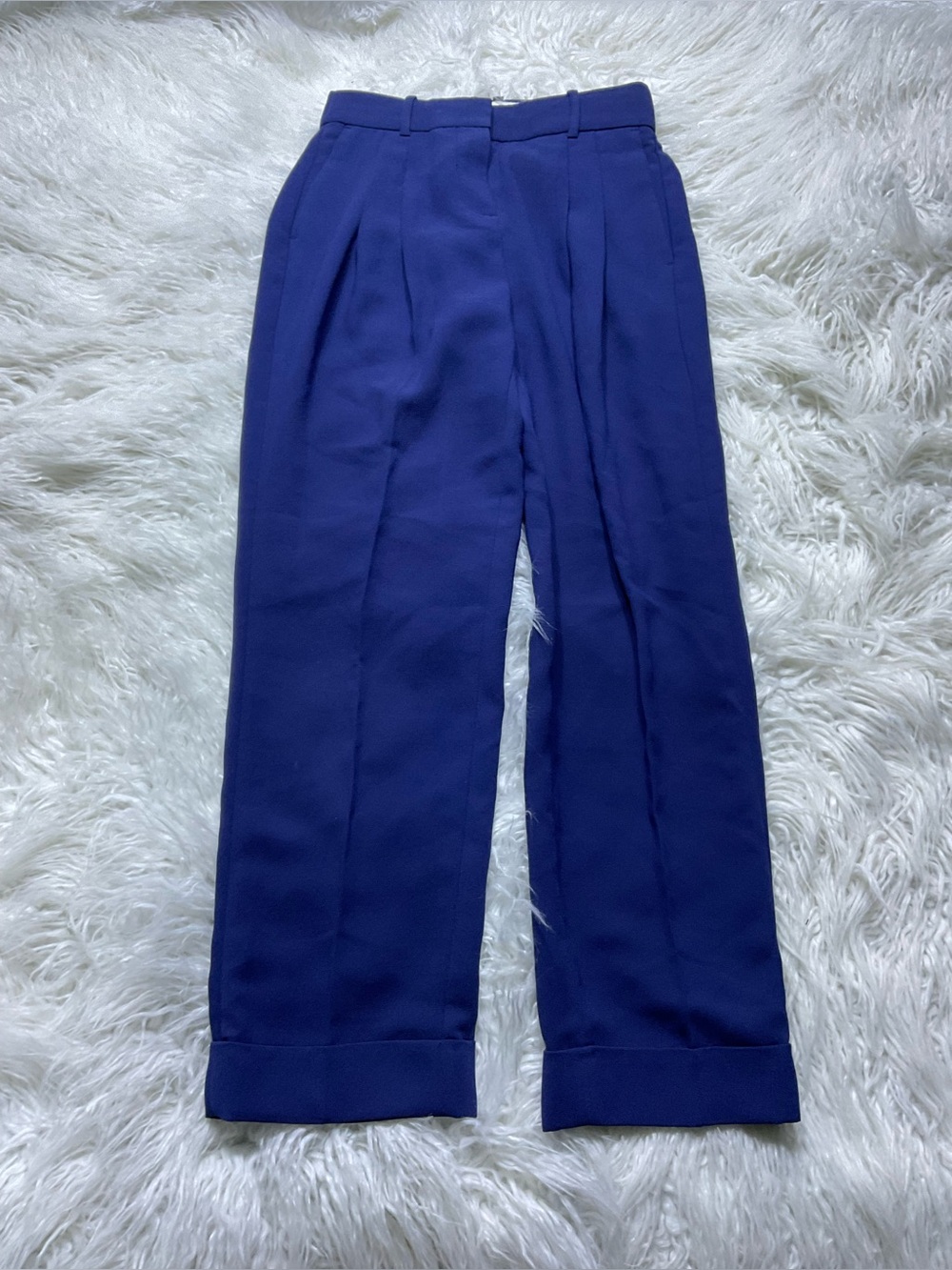 J. Crew Essential Wide Leg Pleated Trouser Pants